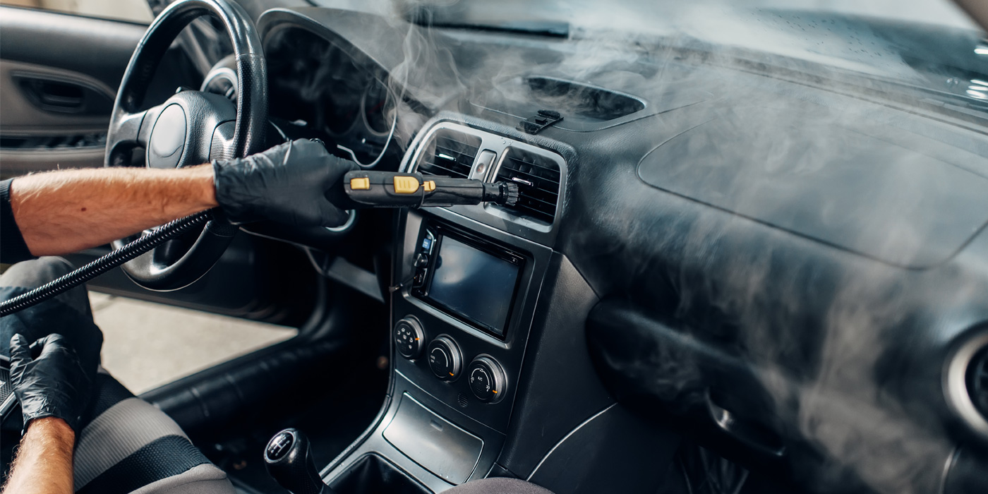Steam cleaning